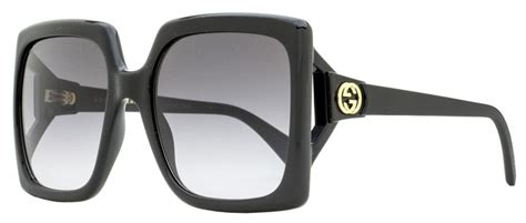 Gucci Square Sunglasses GG0876S 001 Black 60mm 876